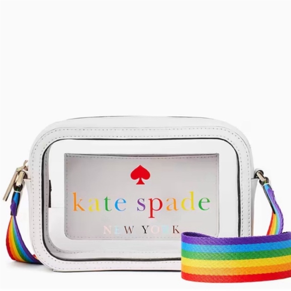 Brand New Kate Spade All Love Mini Camera Bag Multicolor Pride Crossbody
